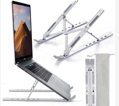 Laptop / Tablet Stand || Alminimun Body S(CC)